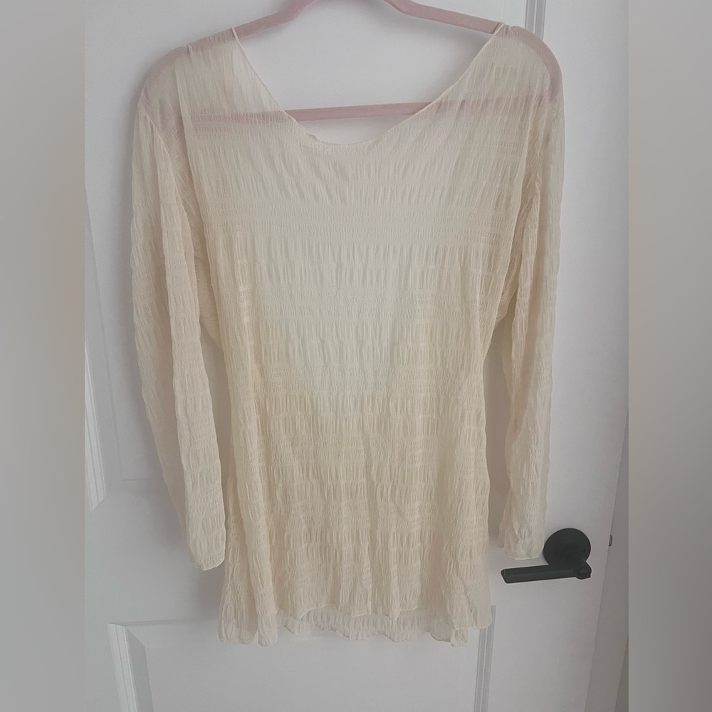 Women’s Cream Coverup Dress